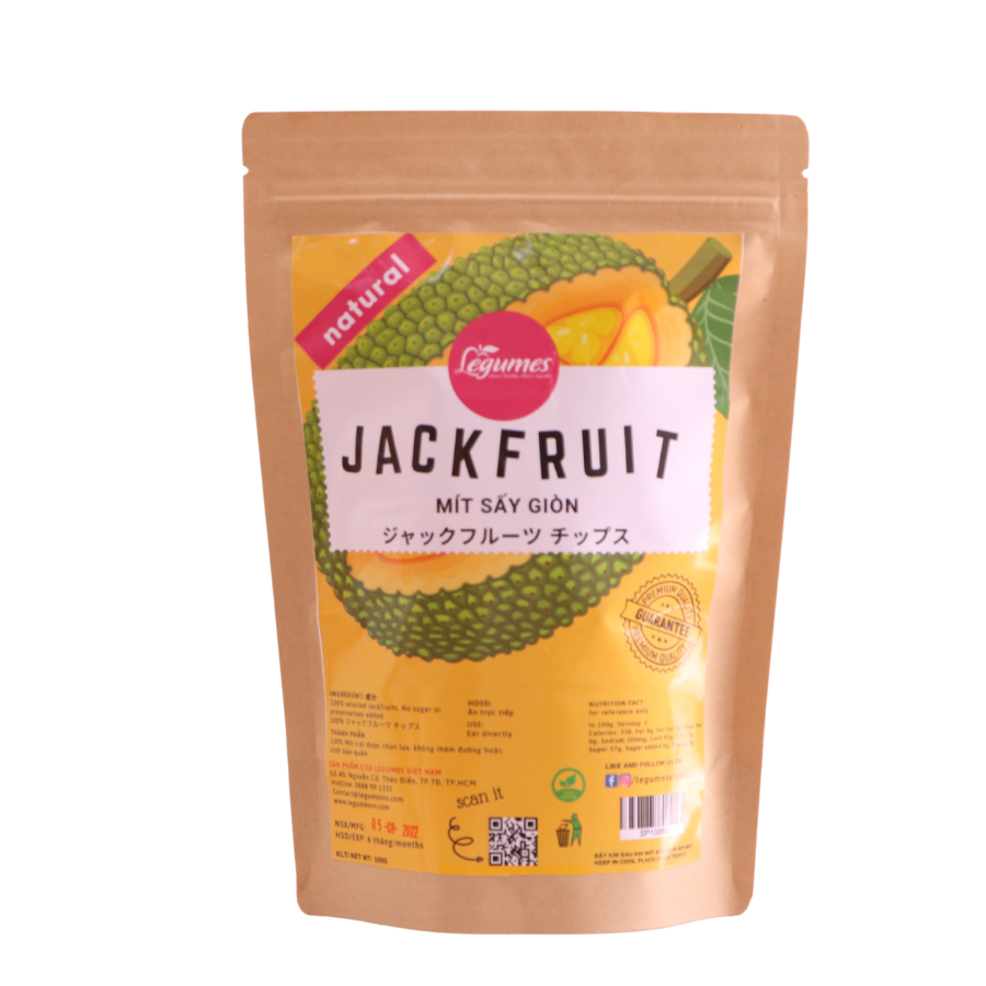 JackFruit - Mít Sấy Giòn  Legumes