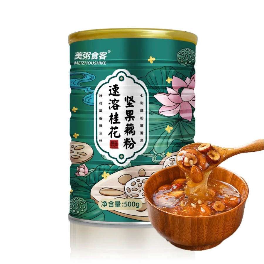Lotus Root Powder Almond Flavor Meizhoushike