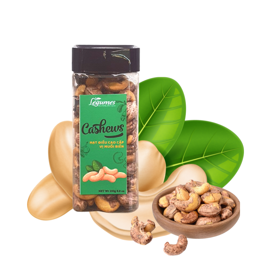 Legumes Unpeeled Cashew 250g