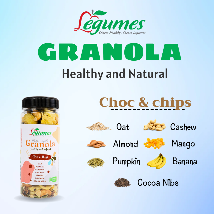 Granola Choc & Chips Légumes