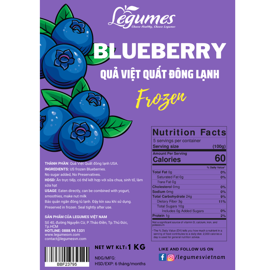 BLUEBERRY FROZEN