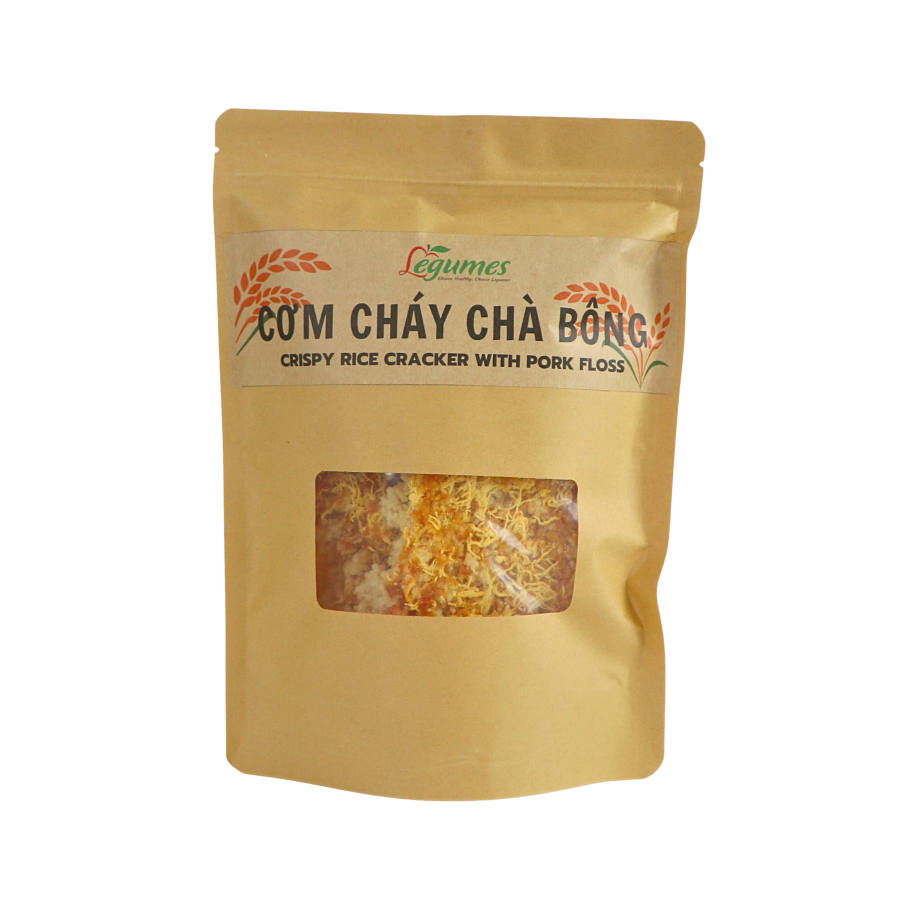 Crispy Rice Cracker With Pork Floss Légumes