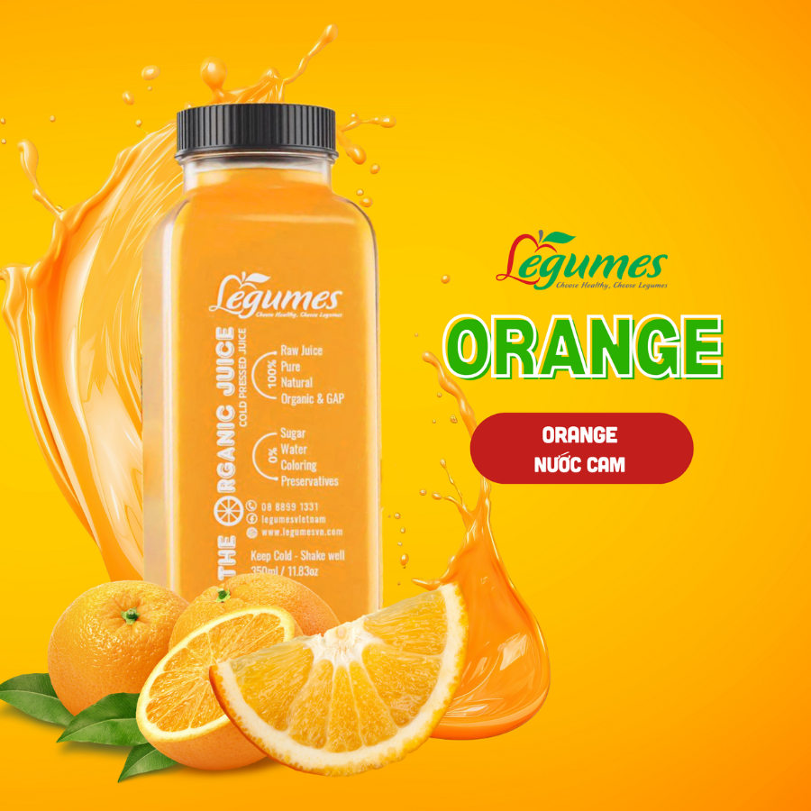 Nước Ép Cam Nguyên Chất – Légumes