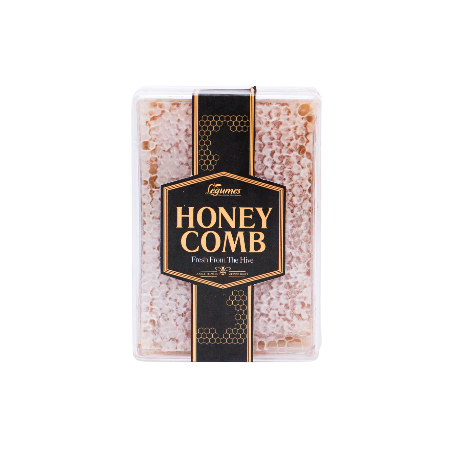 Mật Ong Bánh Tổ Nguyên Chất 200g / 500g – Pure Honeycomb Légumes