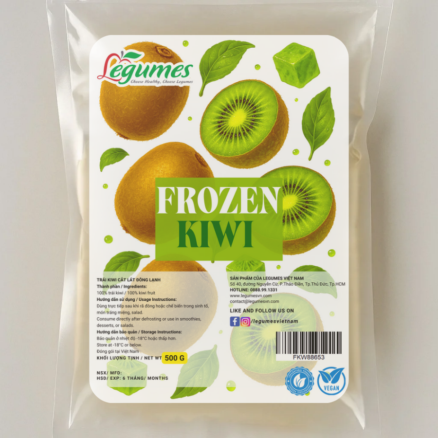 Kiwi Đông Lạnh Cắt Lát – Légumes