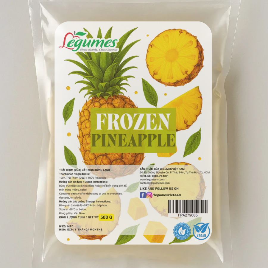 Thơm Đông Lạnh Cắt Lát – Légumes