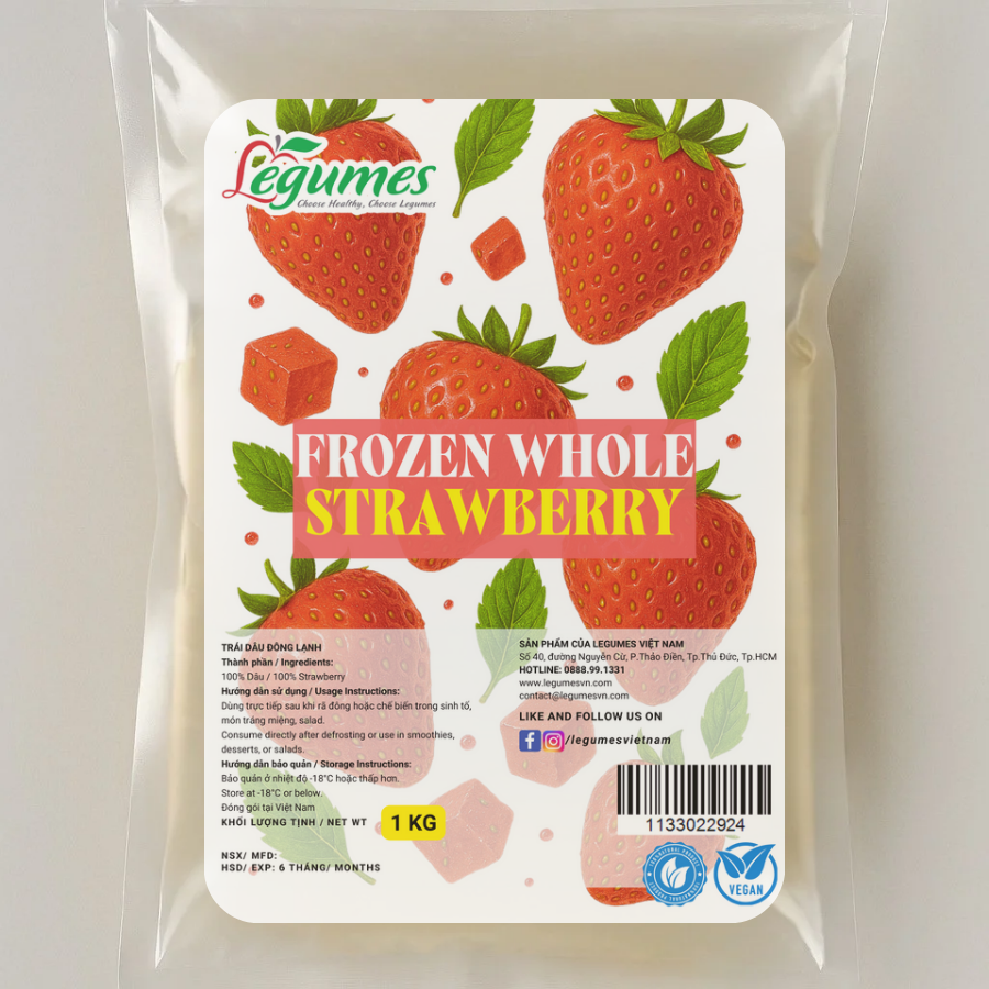 Dâu Tây Đông Lạnh Nguyên Trái – Légumes