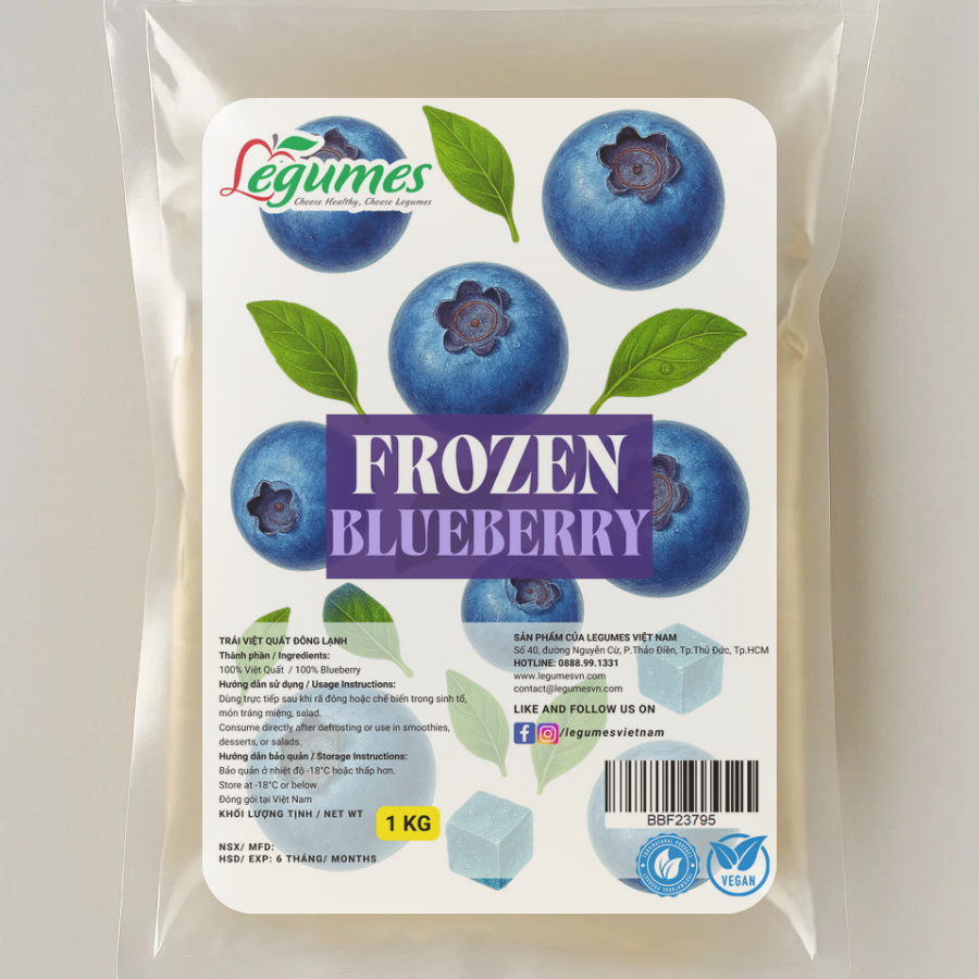 Việt Quất Đông Lạnh Nguyên Quả – Légumes
