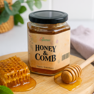 Organic Honey&Comb - Mật Ong & Bánh Tổ 330g