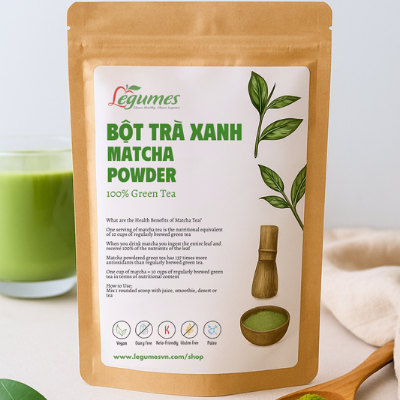 Legumes Matcha Powder - Bột Matcha Legumes