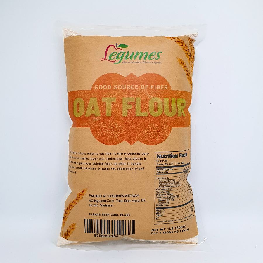 Oat Flour ( Non GMO, Organic ) Légumes Việt Nam Légumes