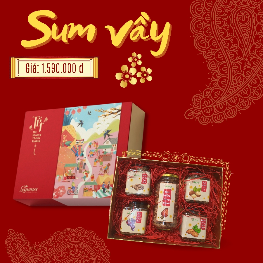 Set Quà Tết Sum Vầy - Sum Vầy Tết Gift Set - Légumes