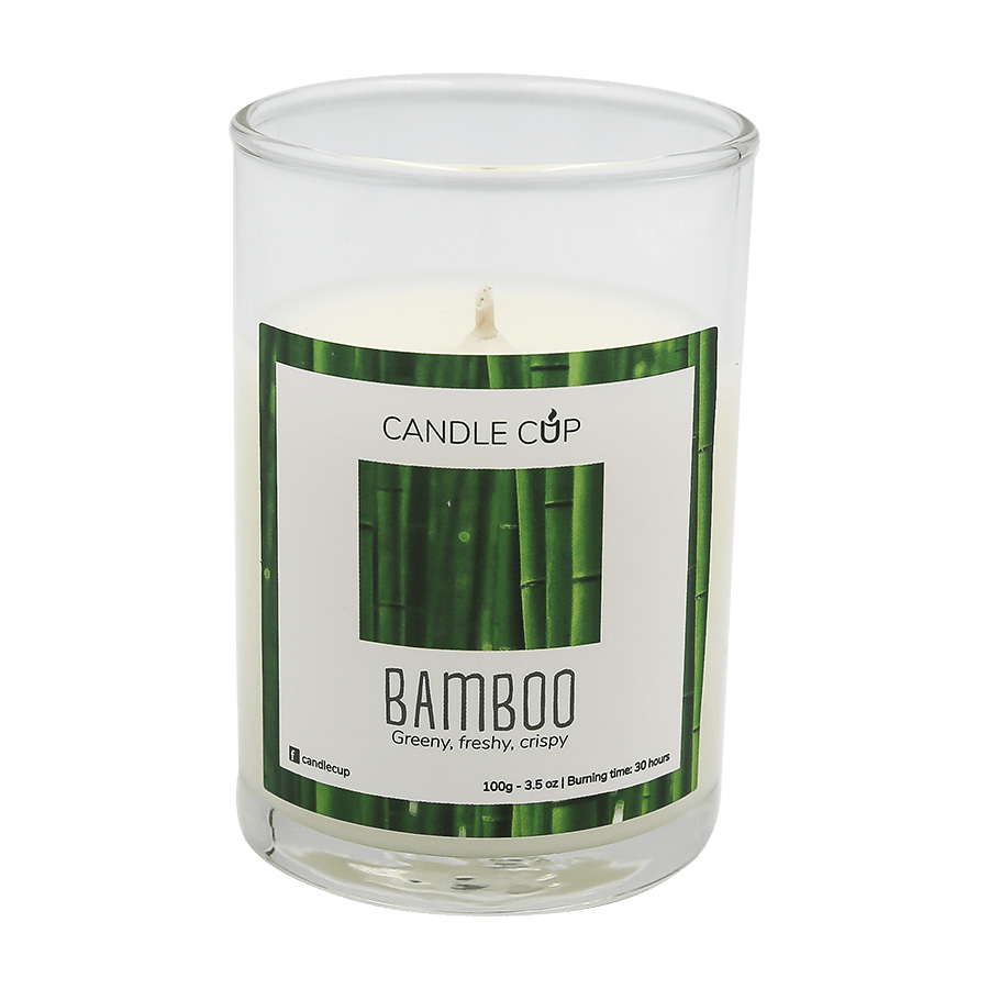 Candle Cup Bamboo - Cốc nến tre