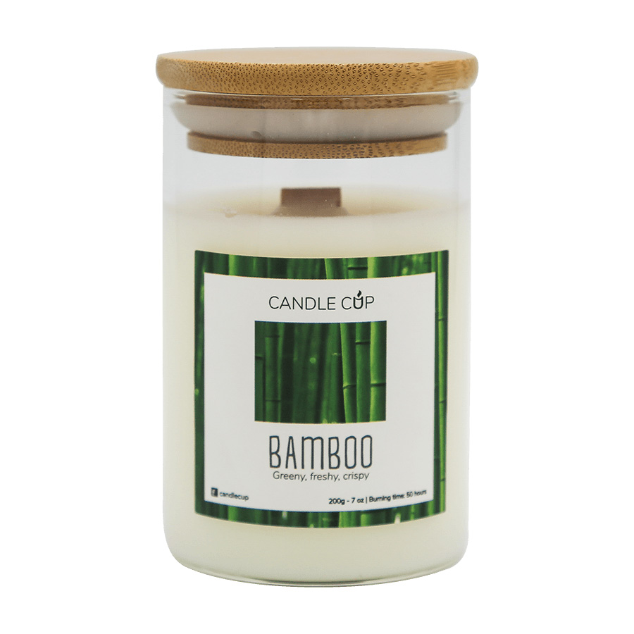 Candle Cup Bamboo - Cốc nến tre