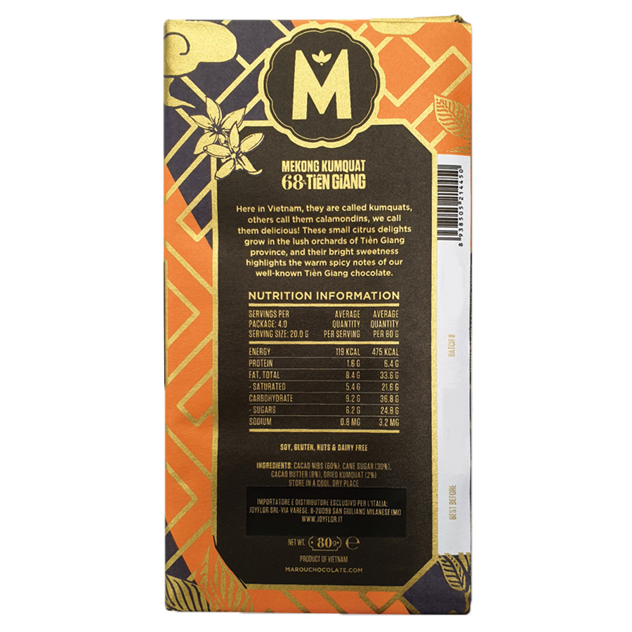 Marou Mekong Kumquat Tien Giang 68% Vietnam