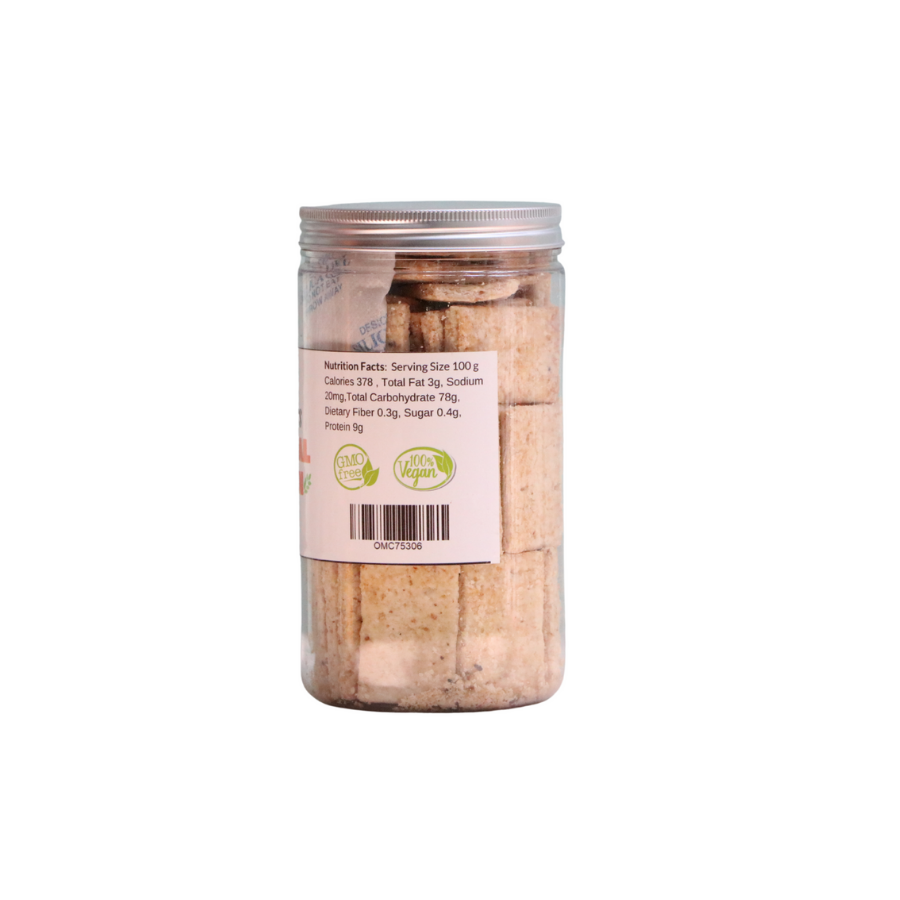 Crackers Oatmeal Brown Rice Vegan