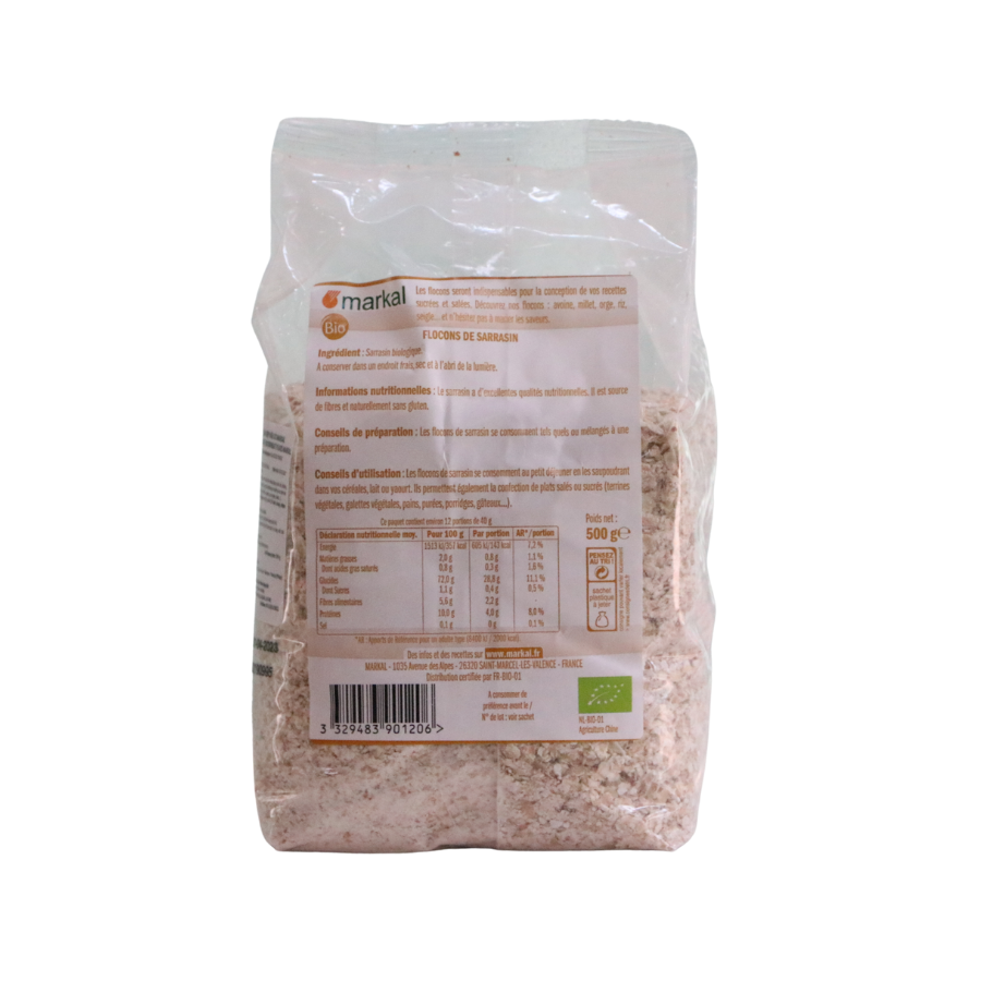 Organic Rolled Buckwheat