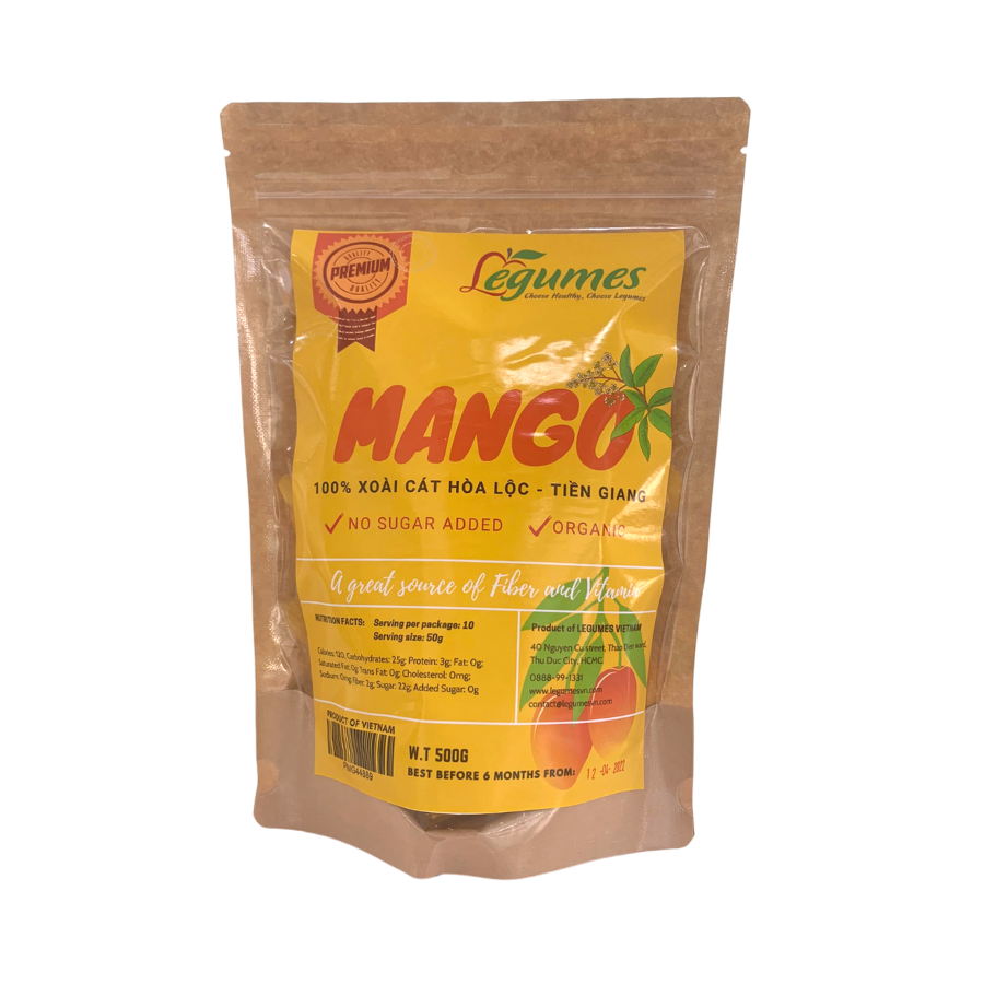 Premium Dried Mango ( No Sugar Added ) Légumes